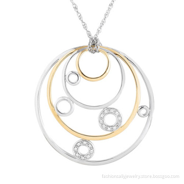 2014 Original Custom New Design Gold Plating Pendant, Sterling Silver Pendant
